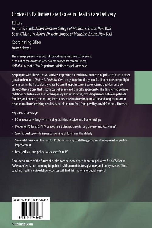 Produktbild: Choices in Palliative Care