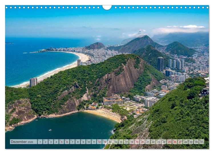 Produktbild: S&uuml;damerika - Von Quito nach Rio (Wandkalender 2026 DIN A3 quer), CALVENDO Monatskalender