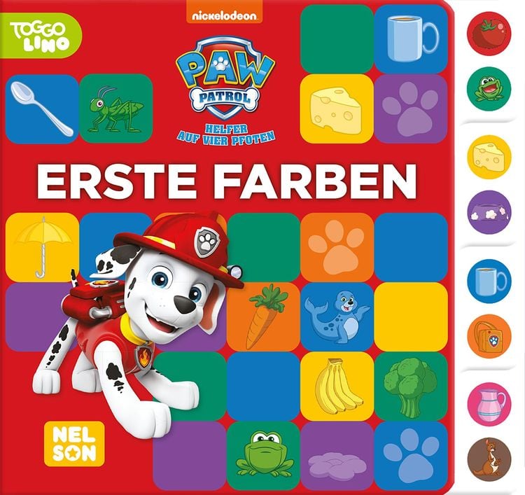 Produktbild: PAW Patrol Lernbuch: Erste Farben
