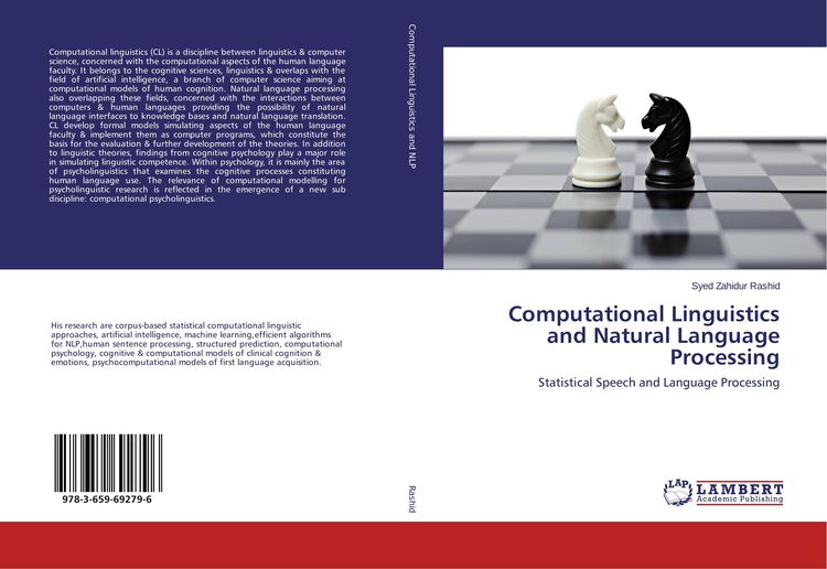 Produktbild: Computational Linguistics and Natural Language Processing
