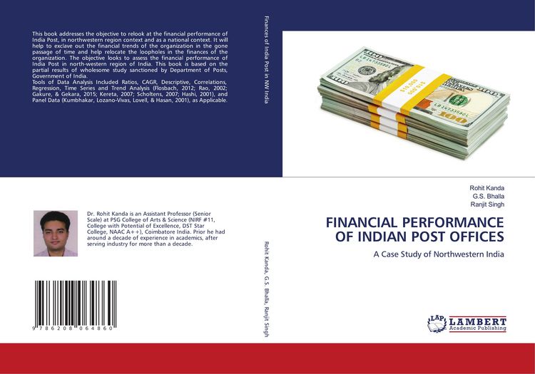 Produktbild: Financial Performance Of Indian Post Offices