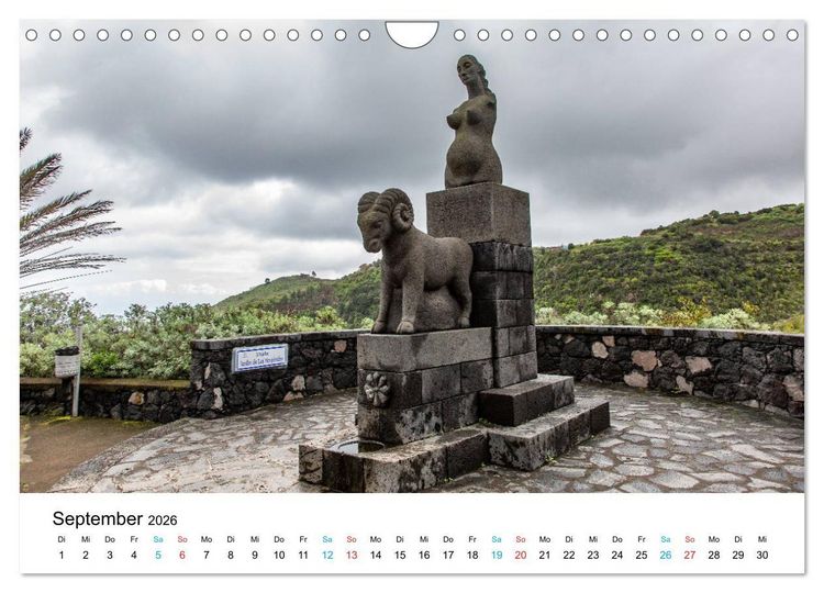 Produktbild: La Palma - La Isla Bonita, die Sch&ouml;nste der Kanaren (Wandkalender 2026 DIN A4 quer), CALVENDO Monatskalender