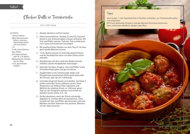 Produktbild: Einfach kochen mit dem Schnellkochtopf