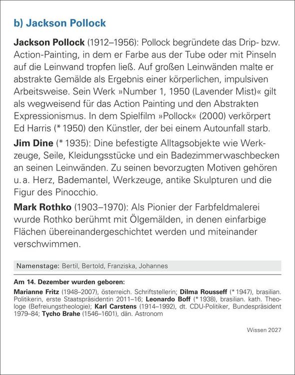 Produktbild: Wissen Tagesabrei&szlig;kalender 2027 - Quizfragen aus Geschichte, Politik, Kultur, Technik und Sport