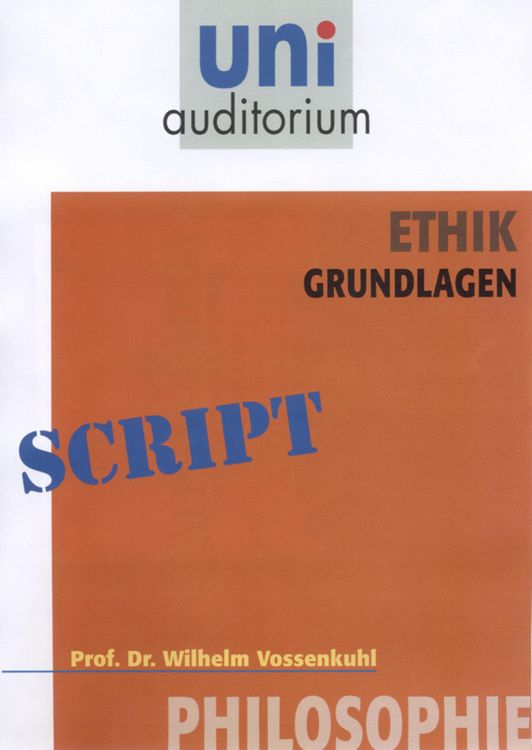 Produktbild: Ethik - Grundlagen