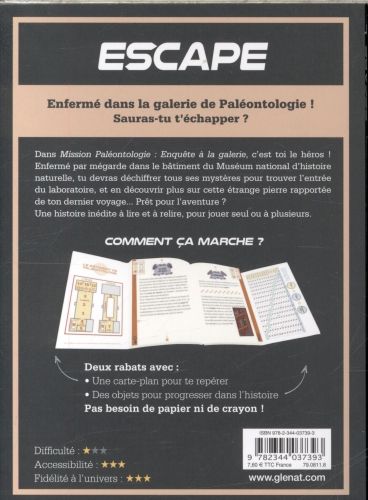 Produktbild: Mission pal&eacute;ontologie : enqu&ecirc;te &agrave; la galerie