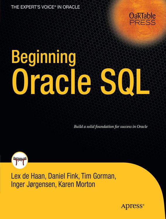 Produktbild: Beginning Oracle SQL