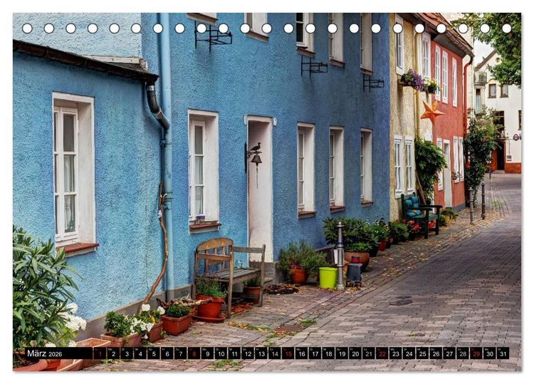 Produktbild: Herforder Ansichten (Tischkalender 2026 DIN A5 quer), CALVENDO Monatskalender
