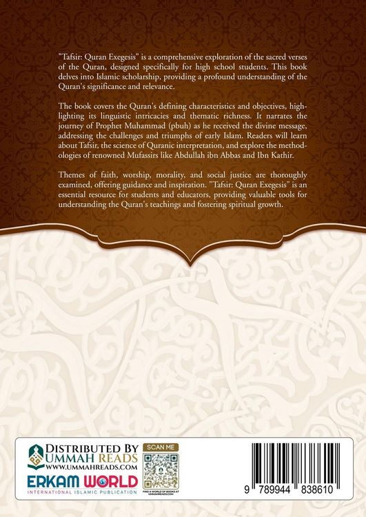 Produktbild: Tafsir - Quranic Exegesis [For High School Students]