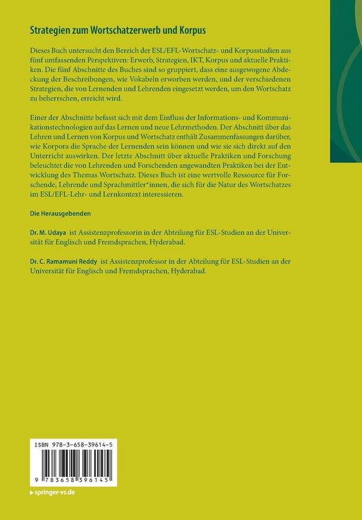 Produktbild: Strategien zum Wortschatzerwerb und Korpus