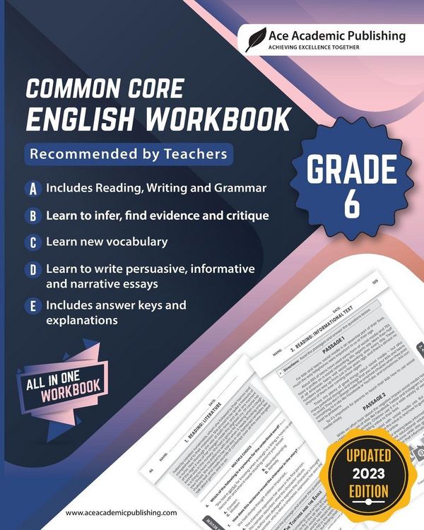 Produktbild: Common Core English Workbook