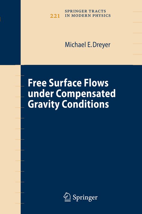 Produktbild: Free Surface Flows under Compensated Gravity Conditions