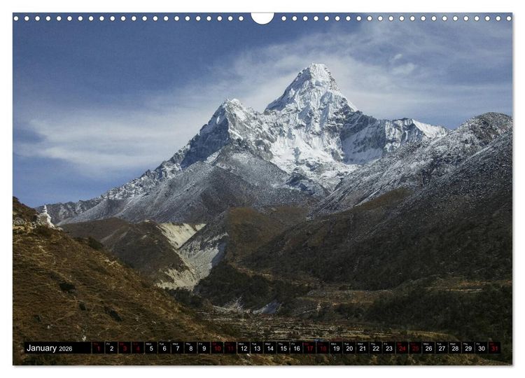 Produktbild: The Nepal Himalaya (Wall Calendar 2026 DIN A3 landscape), CALVENDO 12 Month Wall Calendar