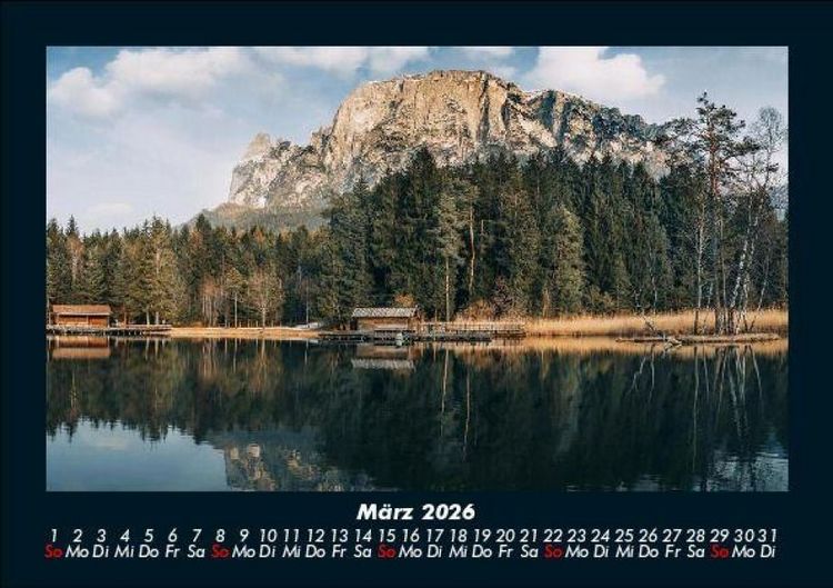 Produktbild: Bergige Welten 2026 Fotokalender DIN A5