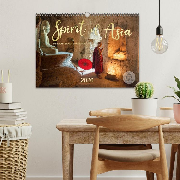 Produktbild: Spirit of Asia - Im Reich der guten Geister (Wandkalender 2026 DIN A3 quer), CALVENDO Monatskalender