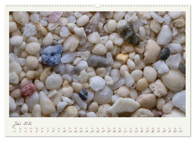 Produktbild: Abenteuer Mikrofotografie Sand (hochwertiger Premium Wandkalender 2026 DIN A2 quer), Kunstdruck in Hochglanz