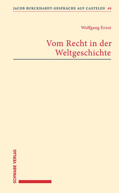 Produktbild: Vom Recht in der Weltgeschichte