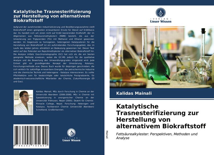 Produktbild: Katalytische Trasnesterifizierung zur Herstellung von alternativem Biokraftstoff