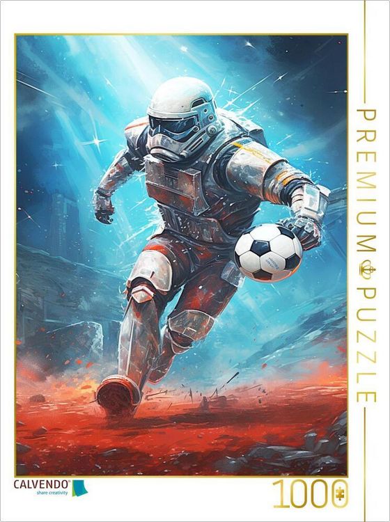 Produktbild: CALVENDO Puzzle Ein Motiv aus dem Kalender Our future in space. Pulsierendes Leben auf neuen Planeten | 1000 Teile Lege-Gr&ouml;&szlig;e 64x48cm Foto-Puzzle f&uuml;r
