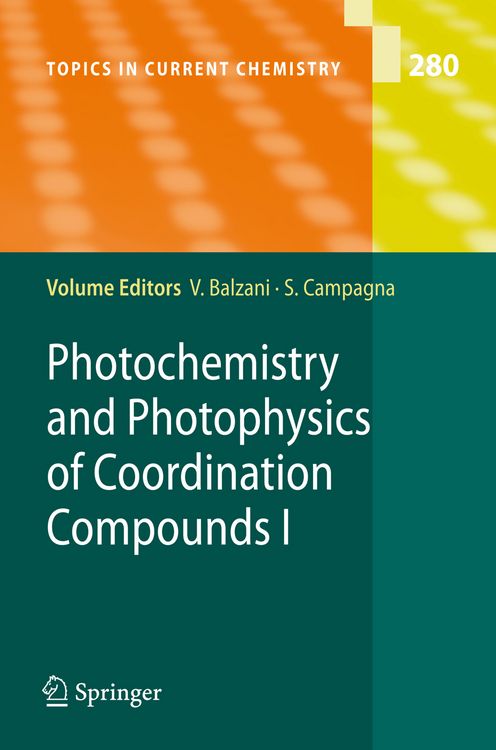 Produktbild: Photochemistry and Photophysics of Coordination Compounds I