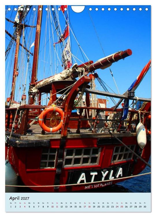 Produktbild: Sail - Impressionen aus Bremerhaven (Wandkalender 2027 DIN A4 hoch), CALVENDO Monatskalender