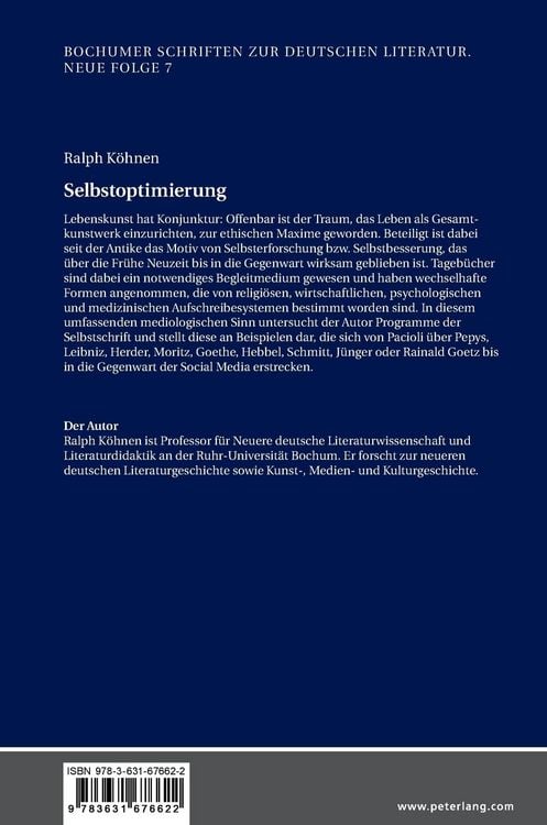 Produktbild: Selbstoptimierung