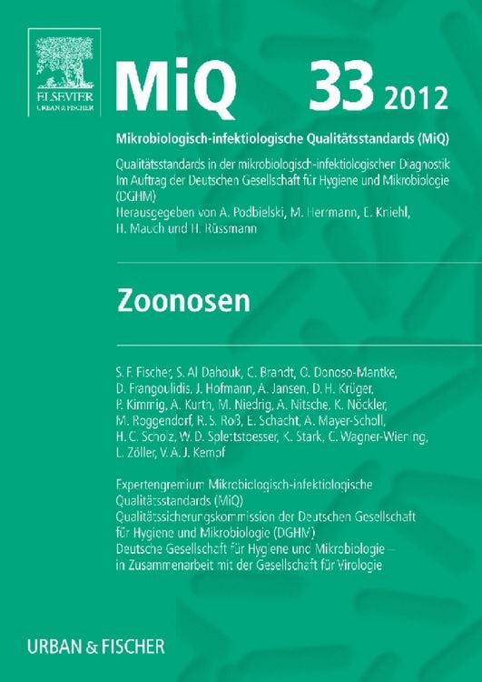 Produktbild: MIQ 33: Zoonosen