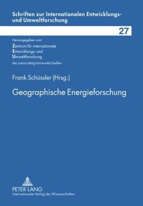 Produktbild: Geographische Energieforschung