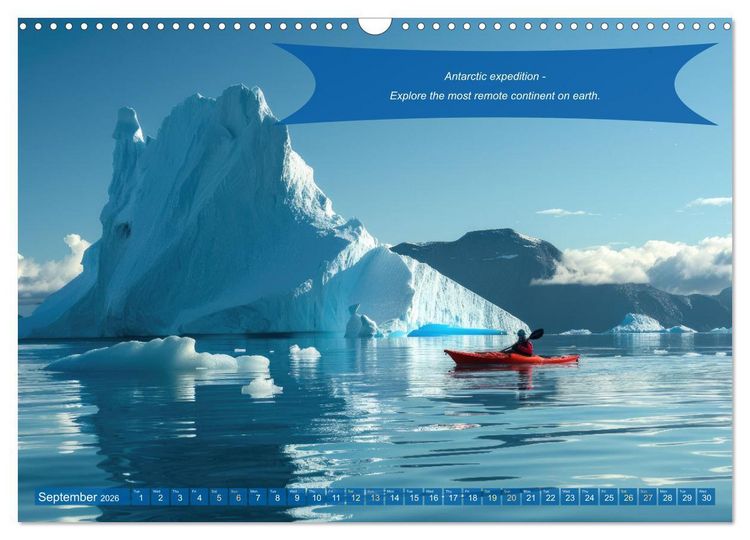 Produktbild: Crazy ideas for adventure enthusiasts (Wall Calendar 2026 DIN A3 landscape), CALVENDO 12 Month Wall Calendar