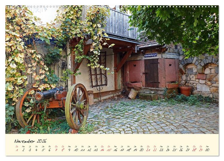 Produktbild: Malerisches Heppenheim an der Bergstra&szlig;e (Wandkalender 2026 DIN A2 quer), CALVENDO Monatskalender