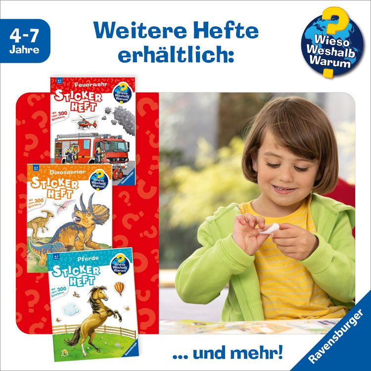 Produktbild: Wieso? Weshalb? Warum? Stickerheft - Dinosaurier