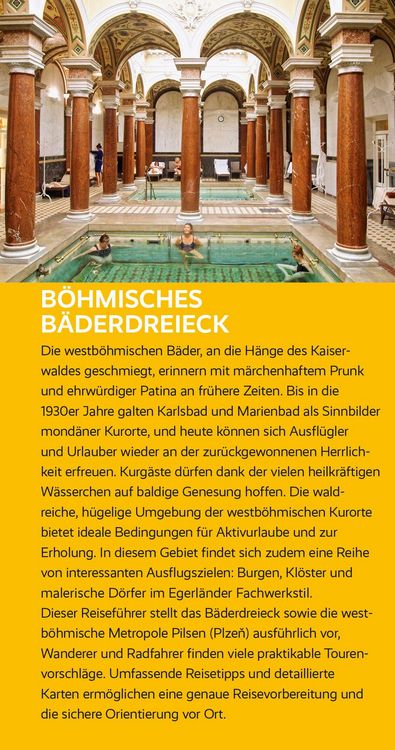 Produktbild: TRESCHER Reisef&uuml;hrer B&ouml;hmisches B&auml;derdreieck
