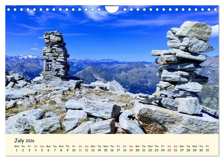 Produktbild: Switzerland and its majestic Alps (Wall Calendar 2026 DIN A4 landscape), CALVENDO 12 Month Wall Calendar
