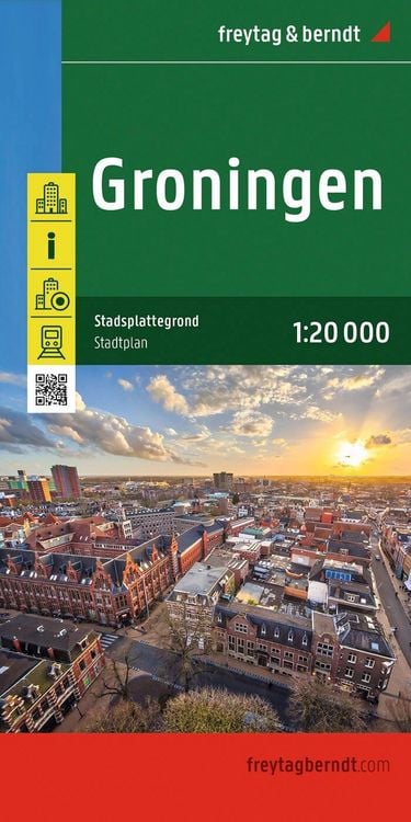 Produktbild: Groningen, Stadtplan 1:20.000, freytag & berndt