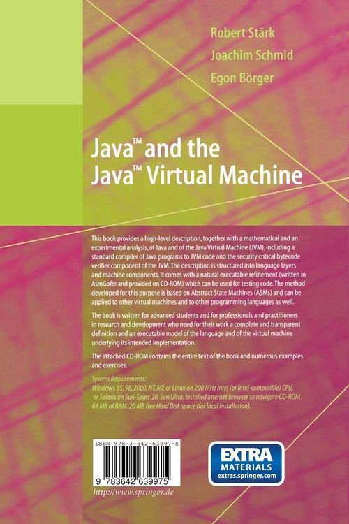 Produktbild: Java and the Java Virtual Machine
