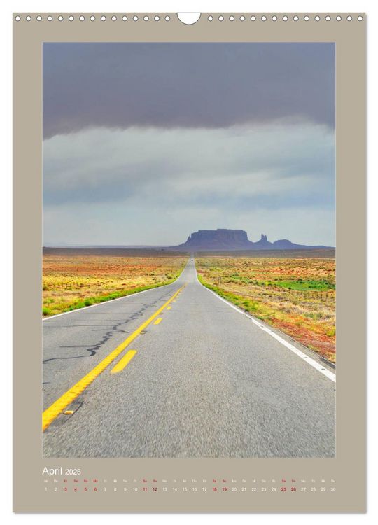 Produktbild: Erlebe mit mir das Monument Valley (Wandkalender 2026 DIN A3 hoch), CALVENDO Monatskalender
