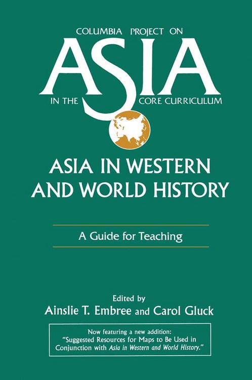 Produktbild: Asia in Western and World History: A Guide for Teaching