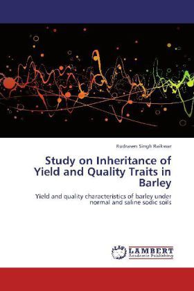 Produktbild: Raikwar, R: Study on Inheritance of Yield and Quality Traits