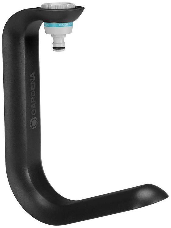 Produktbild: GARDENA 18590-20 Liano&trade; TapFix Wandschlauchhalter 1 St. Schwarz, Grau