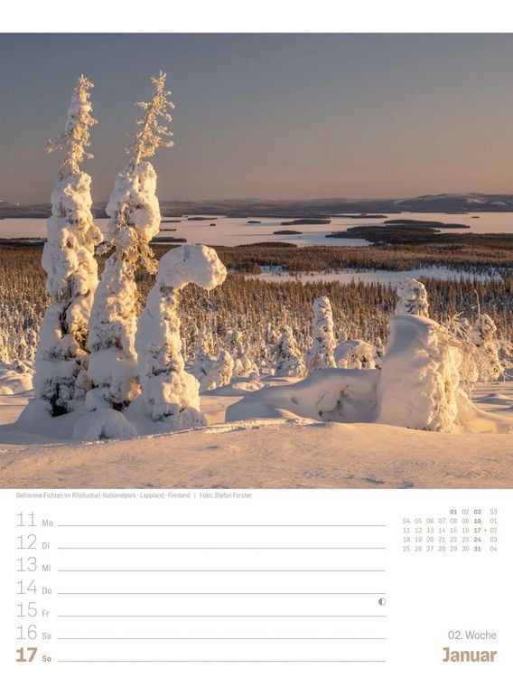 Produktbild: Planet Erde Wochenplaner Kalender 2027 | Landschaften der Welt