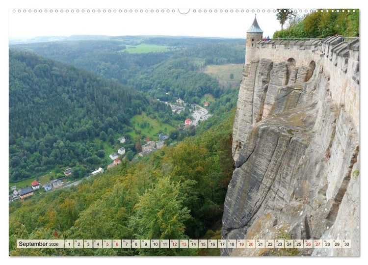 Produktbild: Reise durch Ostdeutschland (hochwertiger Premium Wandkalender 2026 DIN A2 quer), Kunstdruck in Hochglanz
