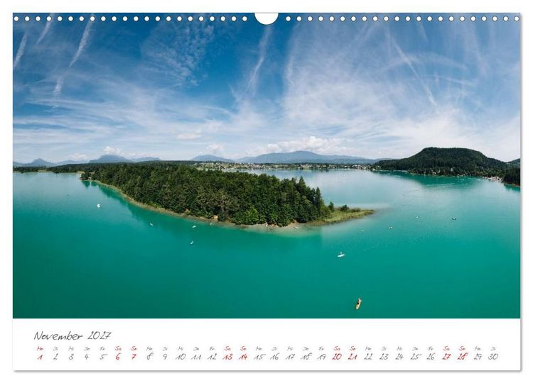 Produktbild: Der wundersch&ouml;ne Faaker See in K&auml;rnten (Wandkalender 2027 DIN A3 quer), CALVENDO Monatskalender