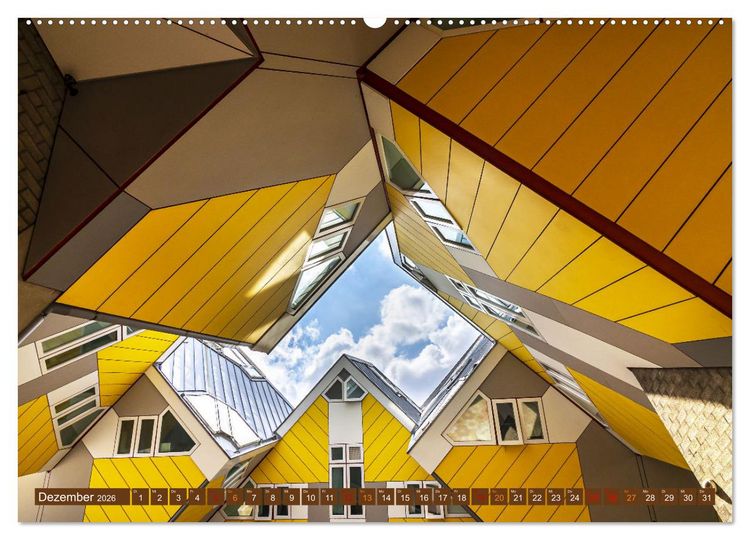 Produktbild: Faszinierende St&auml;dte Westeuropas - von Lissabon bis Antwerpen (hochwertiger Premium Wandkalender 2026 DIN A2 quer), Kunstdruck in Hochglanz