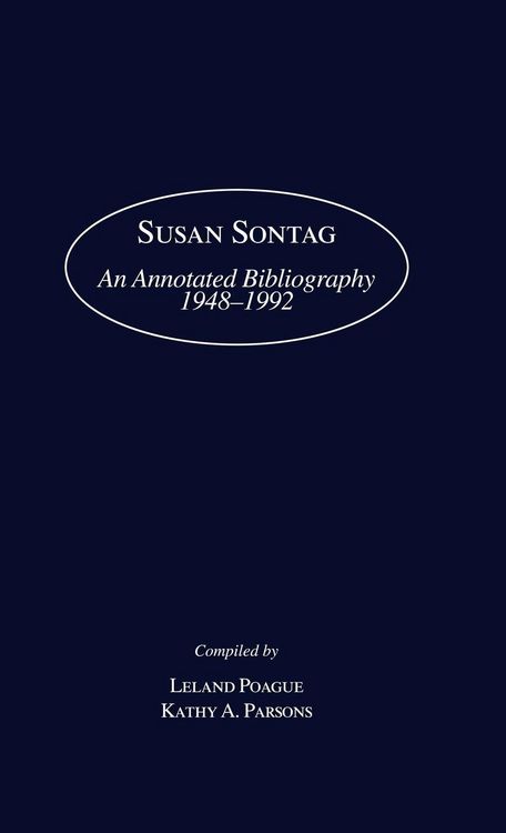 Produktbild: Susan Sontag