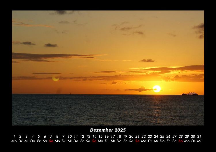 Produktbild: Sonnenunterg&auml;nge 2025 Fotokalender DIN A3
