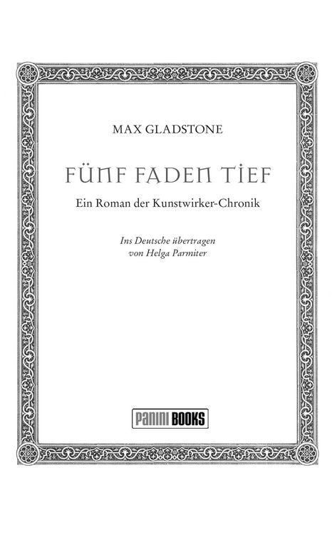 Produktbild: F&uuml;nf Faden tief