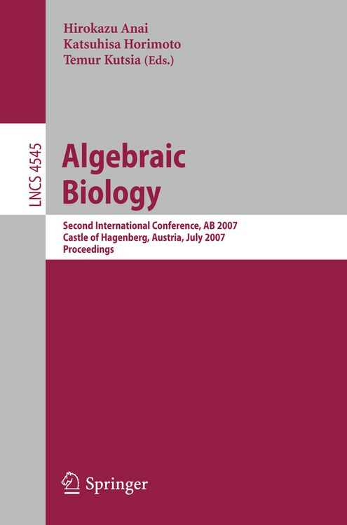 Produktbild: Algebraic Biology
