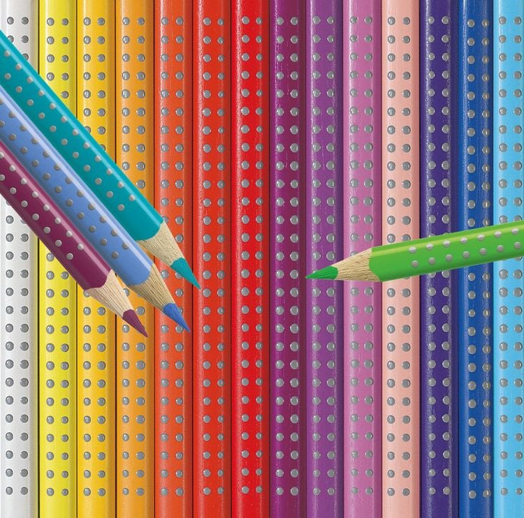 Produktbild: Faber-Castell Buntstifte Colour Grip, 24er Set