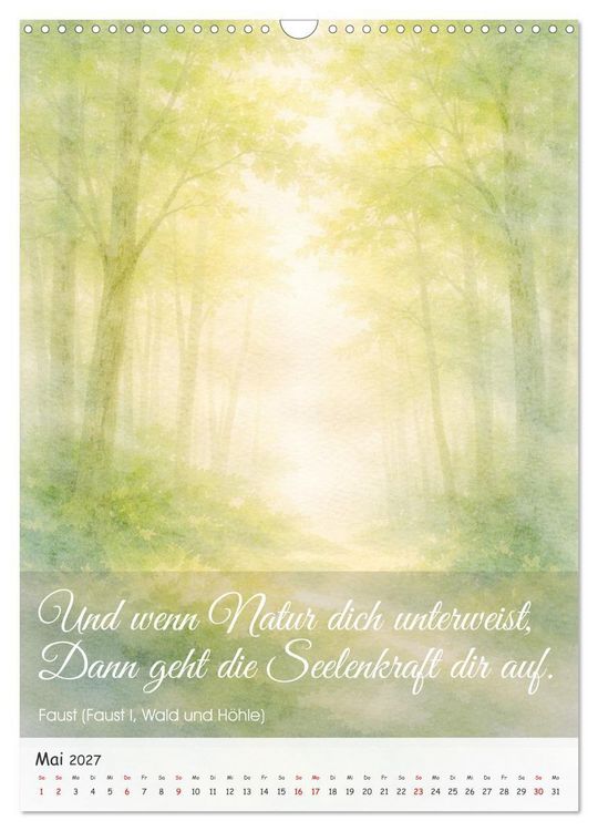 Produktbild: Vom Suchen und Werden (Wandkalender 2027 DIN A3 hoch), CALVENDO Monatskalender
