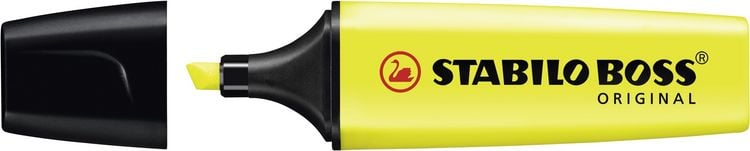 Produktbild: STABILO Textmarker -   BOSS ORIGINAL - 4er Pack - gelb